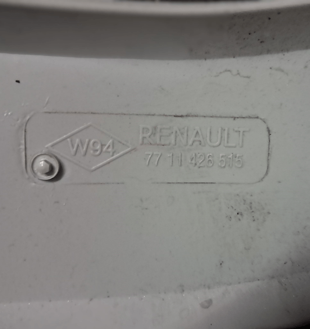 Enjoliveur Renault Kangoo Vp /Clio Modèle: Tanega 15" Neuf